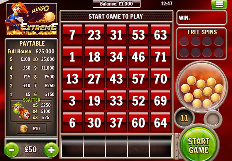 Slingo Extreme Slot Review - RTP, Best Casinos & Free Play
