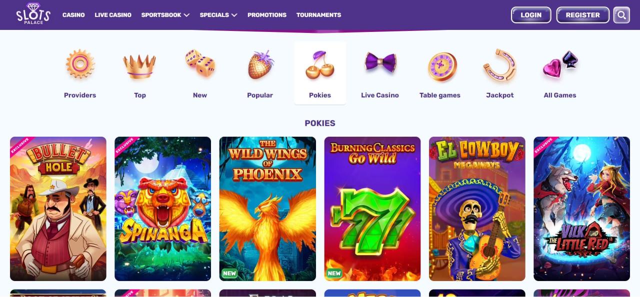 Slots Palace Casino NZ - online casino games and slots, payment options ...