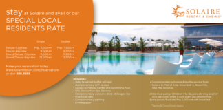 Manila Shopper: Solaire Resort & Casino Stay-cation Package Promo for ...
