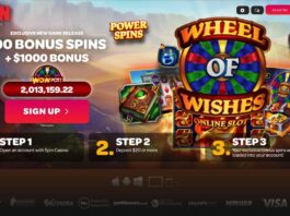 Spin Casino - spin and win to get a $1,000 free bonus