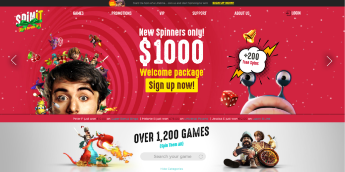 SpinIt Casino Review