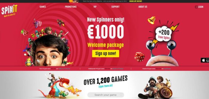 Online Casino Gids - Spinit uniek VIP arrangement bij aanmelding, 100% ...