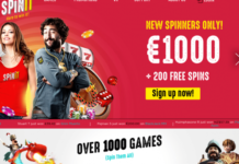 Spinit casino $1000 bonus + 200 free spins | claim it today!