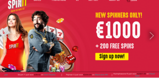 Spinit casino $1000 bonus + 200 free spins | claim it today!