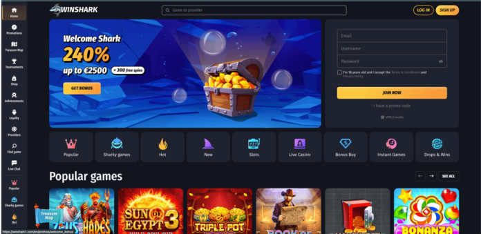 Winshark Casino Review by revenuelab.