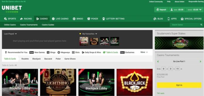 Unibet Casino Review | Casino Sites - Online Casinos UK