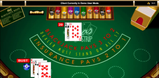 Play Vegas Strip Blackjack by Microgaming For FREE 2022