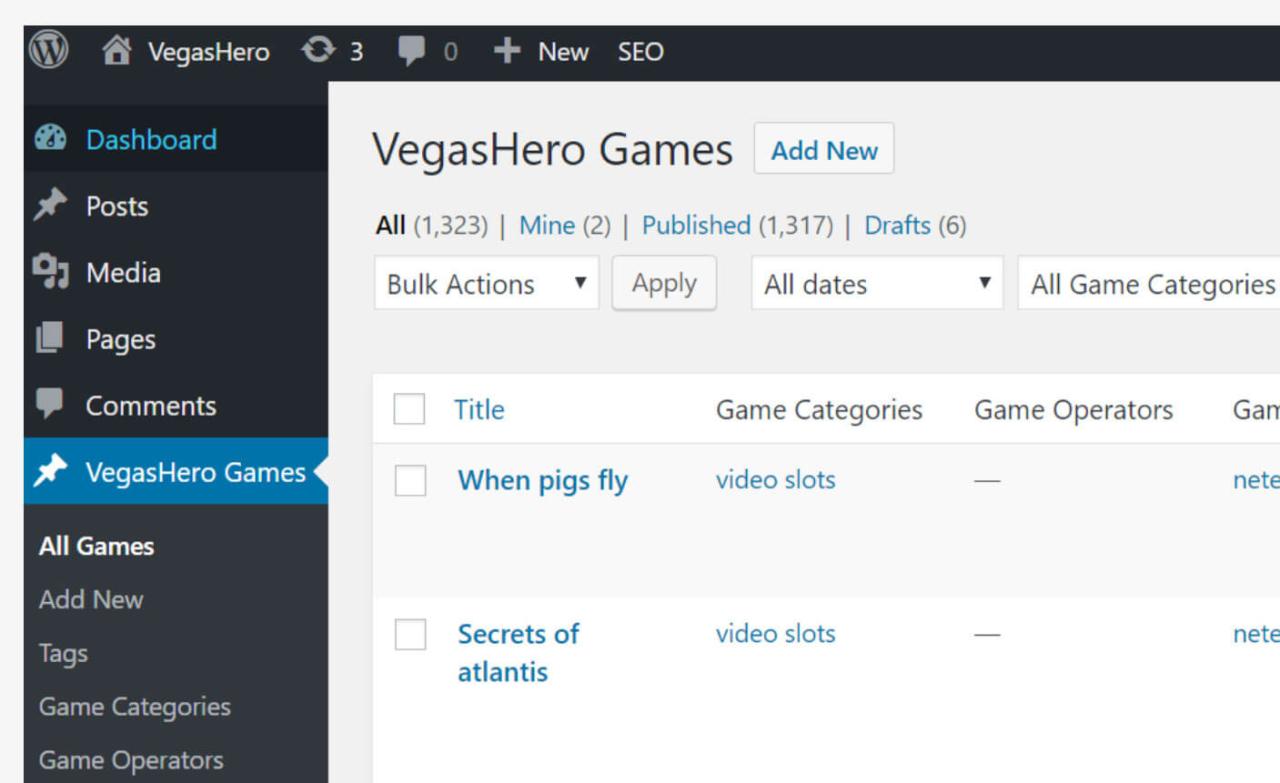 VegasHero | A powerful casino affiliate plugin to bulk add free slot ...