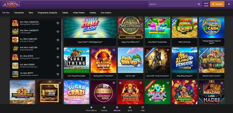 Zodiac Casino Review 2024 ⇒ 80 Free Spins. Is It Legit?
