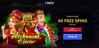 Mirax Casino 40 Free Spins: No Deposit Bonus Codes in 2023