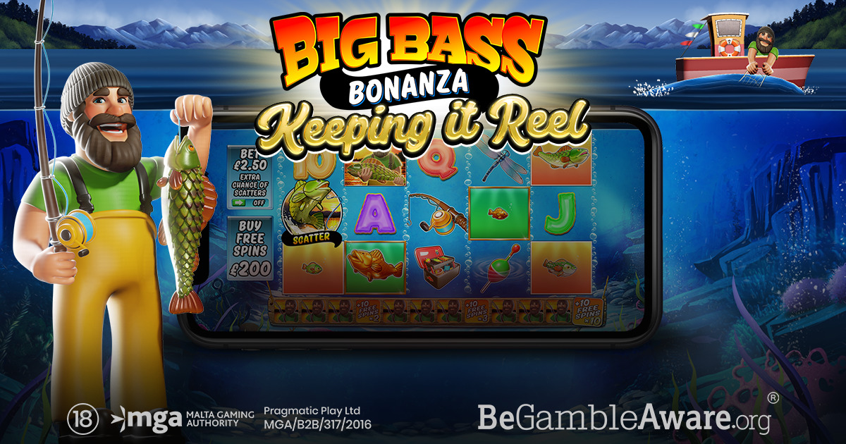 Pragmatic Play Launches Big Bass Bonanza Keeping It Reel™