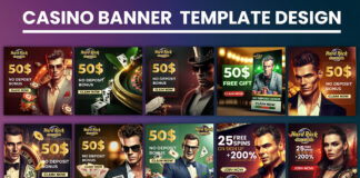 Casino Banner design || Website banner design :: Behance