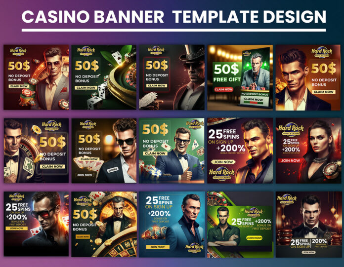1ad001161835667.63d392a134c4c Casino Banner design || Website banner design :: Behance