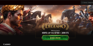 Legiano Casino Review 2025 | Bonuses up to A$750