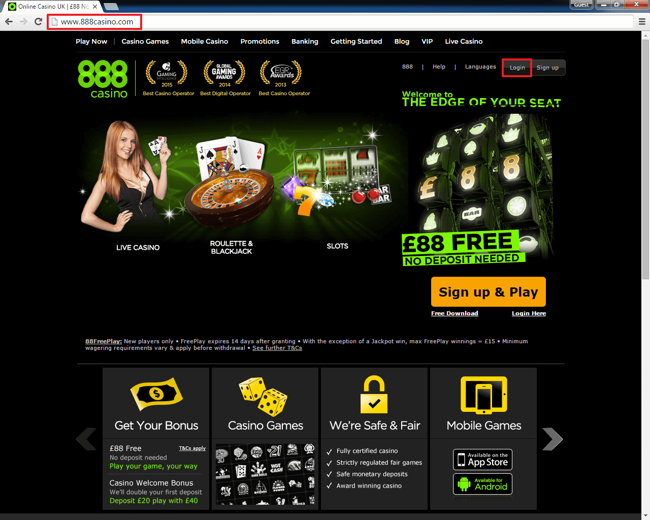 888 Casino Login | casinologin