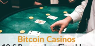 Bitcoin Casino 10 Euro Bonus ohne Einzahlung 2023 - Unser Vergleich