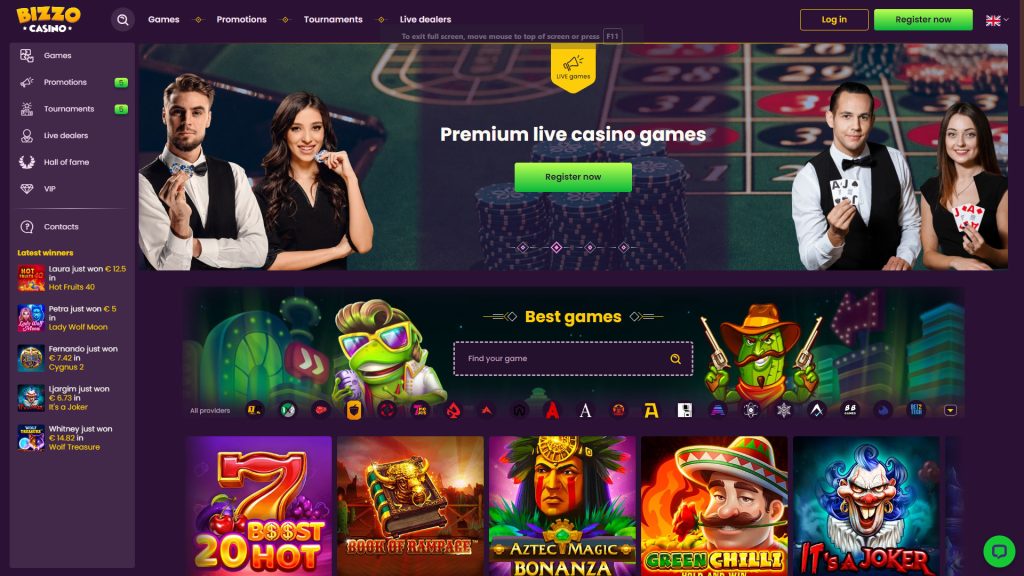 Bizzo Casino Review | Bonuses, Promotions, Games
