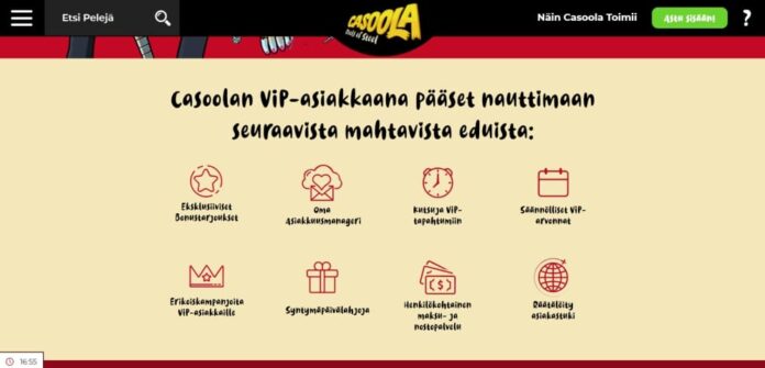 Casoola-4 Casoola | Uusi suomalainen kasino - nappaa 100 ilmaiskierrosta nyt!