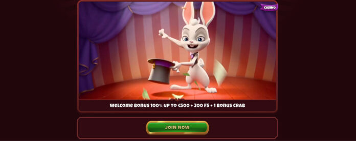 Magius-casino-welcome-bonus Magius Casino - Unlock €500 + 200 FS & a Bonus Crab Today