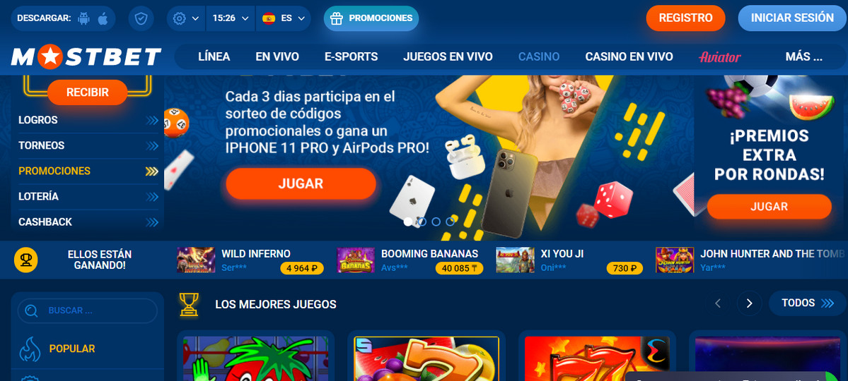 MostBet 125% Casino & Apuestas Deportivas Bonus