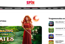 Spin Casino Online Reseña | Dobla depósito hasta $600.000