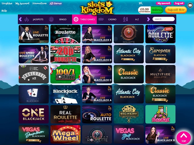 Slots Kingdom Online Casino Review