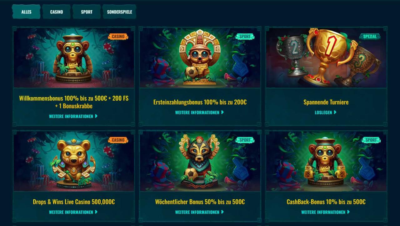 Spinanga Casino Test und Bewertung - 500 € Bonus + 200 Freispiele!