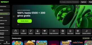 Spinit Casino - Reseña del casino y bono de 1.000€