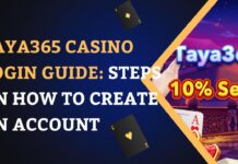 Taya365 Casino Login Guide: Steps on How to create an account