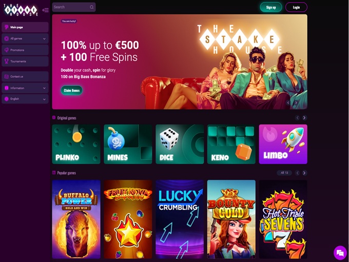 The Stake House Review | Real Money Casino Bonuses 2025