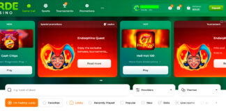 Verde Casino ☘️: Oficjalna strona [Bonus 1200€ + 220 darmowych spinów]
