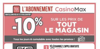 Promo Casino Max chez Géant Casino - iCatalogue.fr