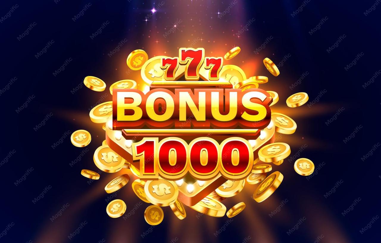 Premium Vector | Casino slots machine winner, jackpot fortune bonus ...
