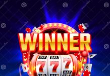 Casino Winner Background. Gold Coins Illustration | CartoonDealer.com ...