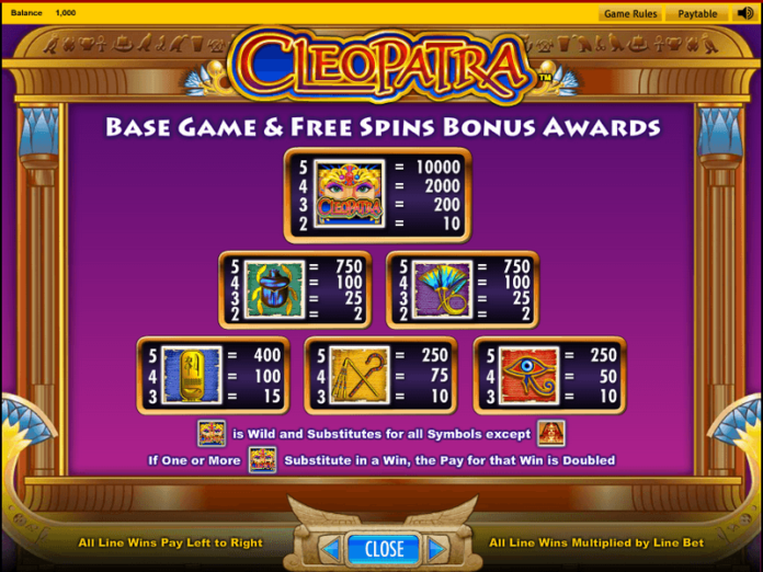 cleopatra3 Cleopatra Casino Sister Sites | Bonus Offers For New Players