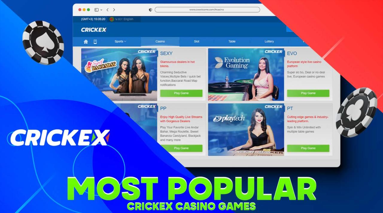 Crickex Casino Review: Games, Bonuses and Player Experiences
