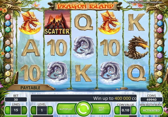 Dragon Island Slot Review - Survive Your Time with a Dragon