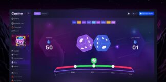 Crypto- Casino Interface (Dice Page) on Behance