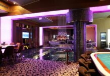 Interior of European Casino Stock Image - Image of decoration, decor ...
