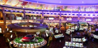 Interior MGM casino Las Vegas Stock Photo: 14460172 - Alamy