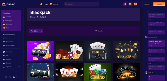 jack Casino & Gambling & HTML Template