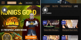 King Billy Casino Bewertung - 50 FS Bonus ohne Einzahlung