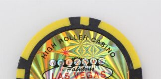 Las Vegas High Roller Casino $1000 Poker Chip | Property Room