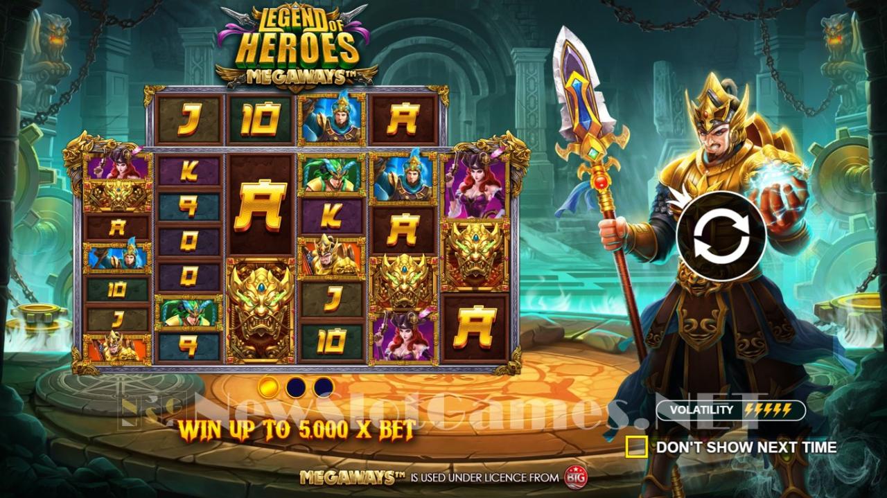 Legend of Heroes Megaways Slot Review & Demo by Pragmatic Play - Play ...