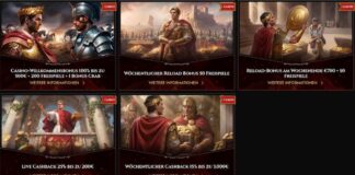 Legiano Casino | 500 € Bonus + 200 Freispiele