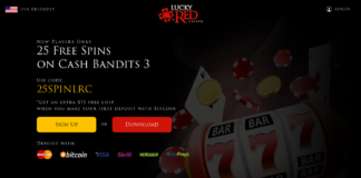 Lucky Red Casino Bonus Codes | No Deposit Free Spins and Coupons