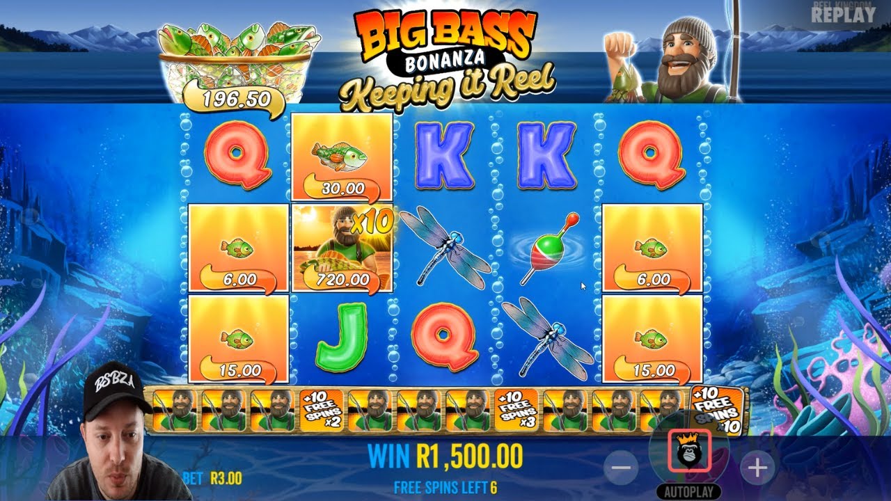 Big Bass Bonanza Keeping it Reel 10x Big Win - YouTube
