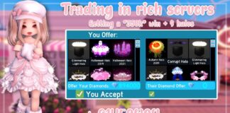 Trading in rich royale high servers *getting a 350K win and 9 halos ...