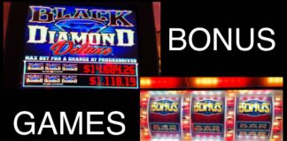 BLACK DIAMOND Deluxe and JIN LONG 888 Slot Machine Bonus #casino #slots ...