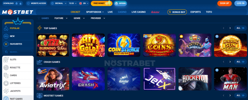 Mostbet Review Sports Betting & Casino Games (2024)